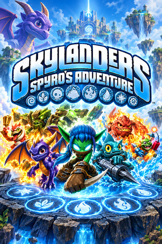 Lotto skylanders personaggi - lotto, e
