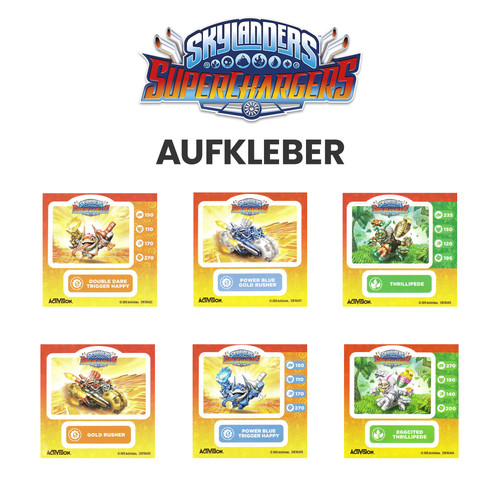 Adesivi skylanders - adesivi,